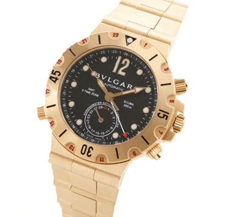 Bvlgari Diagono Professional SD38GGDGMT Watches for sale