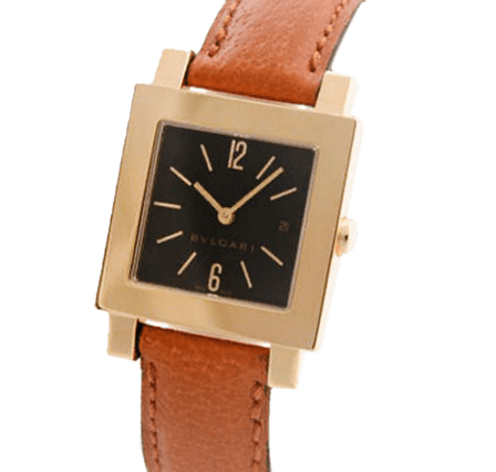 Pre Owned Bvlgari Quadrato SQ27GLD Watch