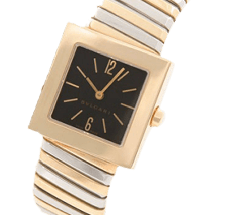 Pre Owned Bvlgari Quadrato SQ222TYS.S Watch