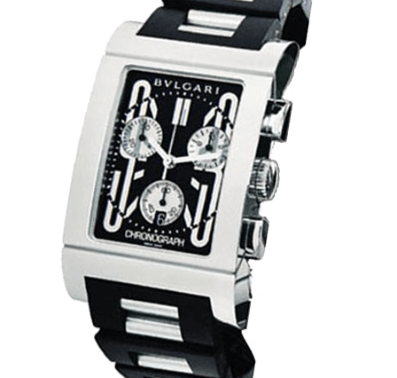 Pre Owned Bvlgari Rettangolo RTC49SVD Watch