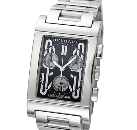 Pre Owned Bvlgari Rettangolo RTC49BSSD Watch