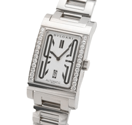 Pre Owned Bvlgari Rettangolo RTW45GD1G Watch