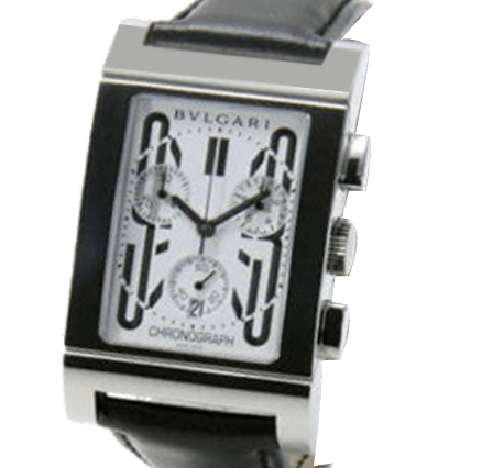 Pre Owned Bvlgari Rettangolo RTC49SLD Watch