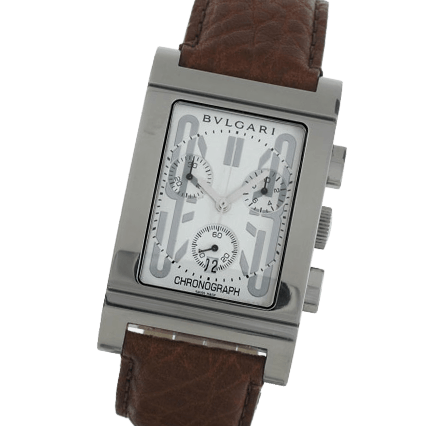 Pre Owned Bvlgari Rettangolo RTC49SSD Watch