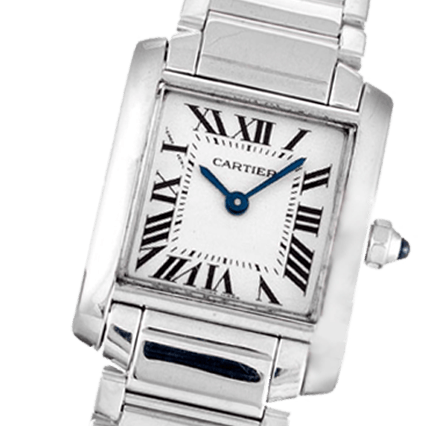 Pre Owned Cartier Tank Francaise W50012S3 Watch