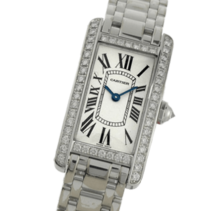 Pre Owned Cartier Tank Americaine WB7073L1 Watch