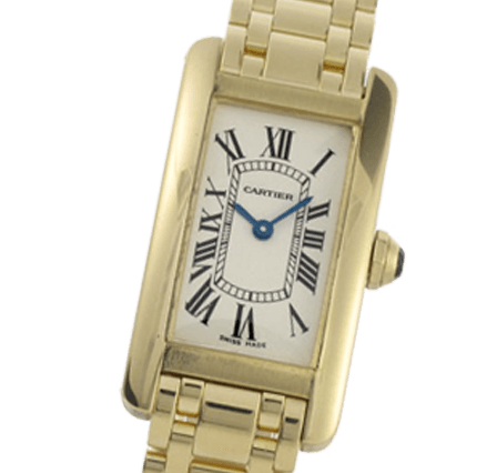 Pre Owned Cartier Tank Americaine W26015K2 Watch