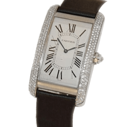 Pre Owned Cartier Tank Americaine Manual Watch