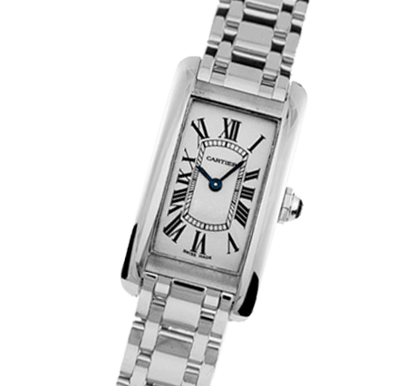 Pre Owned Cartier Tank Americaine W26019L1 Watch