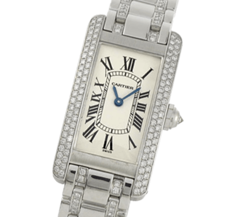 Pre Owned Cartier Tank Americaine WB7044MP Watch