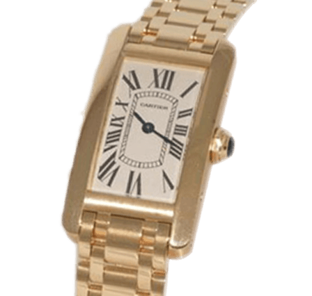 Pre Owned Cartier Tank Americaine W26035K2 Watch