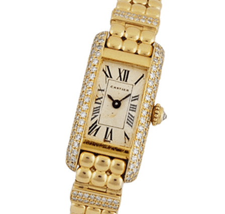 Cartier Tank Americaine Yellow Gold Watches for sale