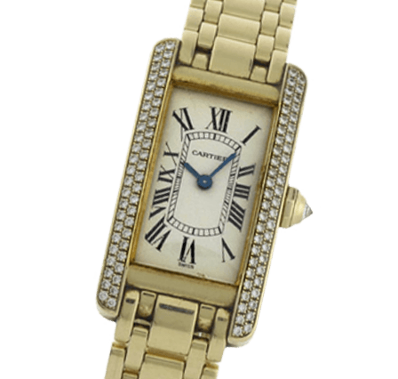 Pre Owned Cartier Tank Americaine WB7012K2 Watch