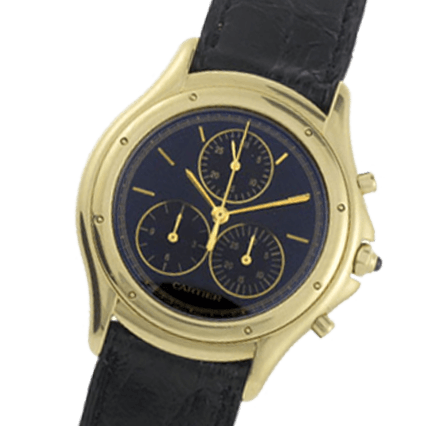 Pre Owned Cartier Chronoflex 11621 Watch