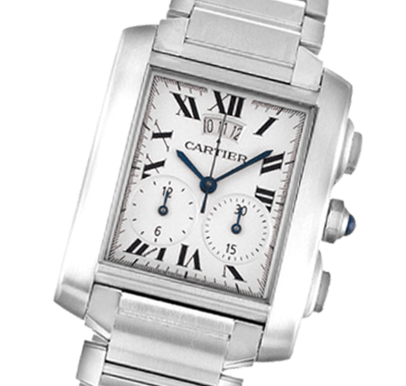 Pre Owned Cartier Chronoflex W51024Q3 Watch