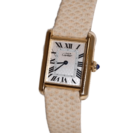 Pre Owned Cartier Tank Vermeill Must de Cartier Watch