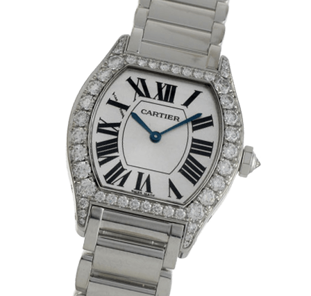 Pre Owned Cartier Tortue WA5072W9 Watch