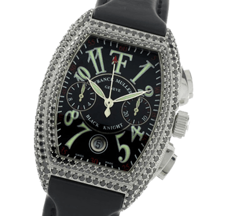 Pre Owned Franck Muller Conquistador Black Knight Watch