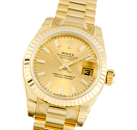 Pre Owned Rolex Lady Datejust 179178 Watch