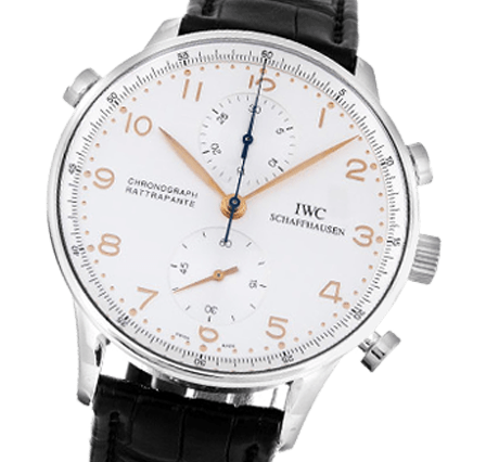 Pre Owned IWC Portuguese Chrono Rattrapante IW371202 Watch