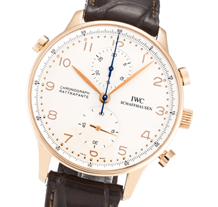 Pre Owned IWC Portuguese Chrono Rattrapante IW371204 Watch