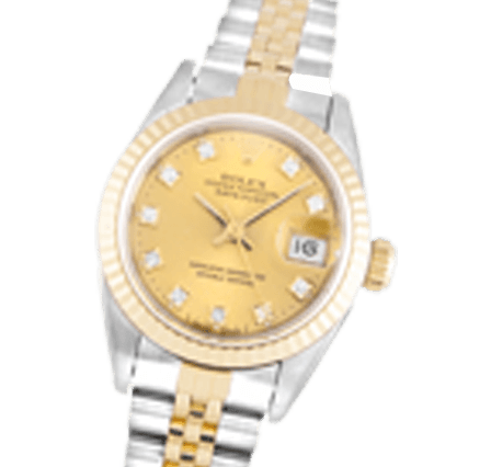 Pre Owned Rolex Lady Datejust 69173 Watch