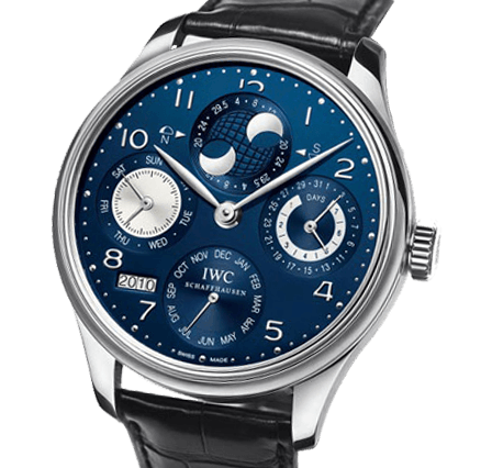 Pre Owned IWC Portuguese Perpetual Calendar IW502121 Watch