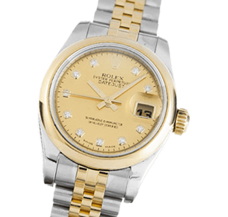 Pre Owned Rolex Lady Datejust 179163 Watch