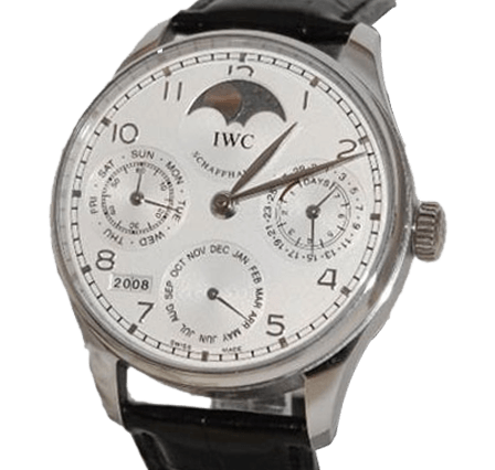 Pre Owned IWC Portuguese Perpetual Calendar IW502219 Watch