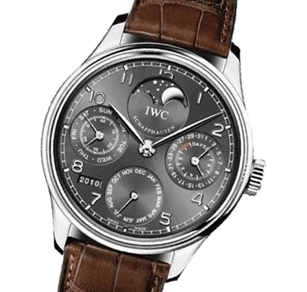 Pre Owned IWC Portuguese Perpetual Calendar IW502303 Watch