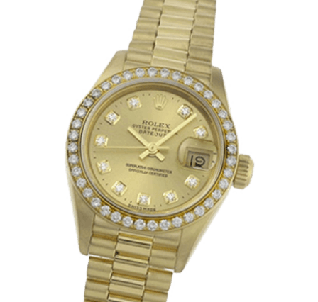 Pre Owned Rolex Lady Datejust 69178 Watch