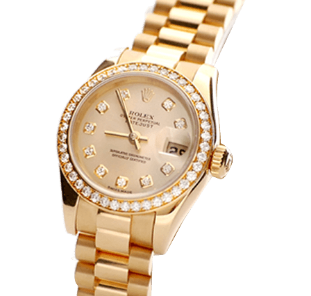 Pre Owned Rolex Lady Datejust 179138 Watch