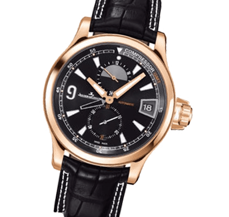 Pre Owned Jaeger-LeCoultre Compressor GMT 1732441 Watch