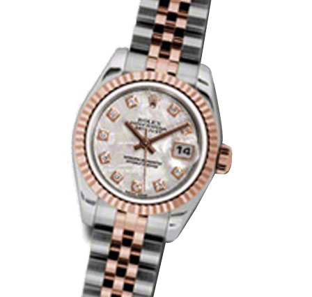 Pre Owned Rolex Lady Datejust 179171 Watch