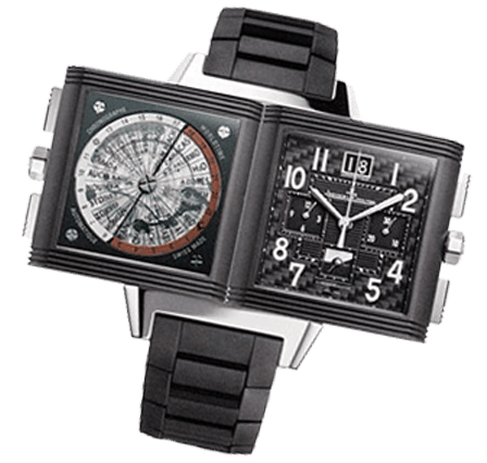 Pre Owned Jaeger-LeCoultre Reverso Squadra World Chronograph 702J67P Watch