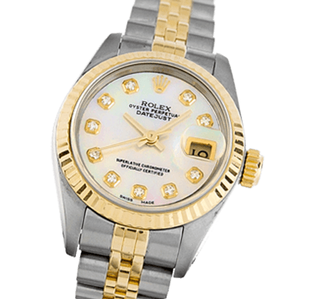 Pre Owned Rolex Lady Datejust 69173 Watch