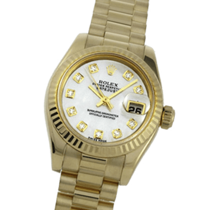 Pre Owned Rolex Lady Datejust 179178 Watch