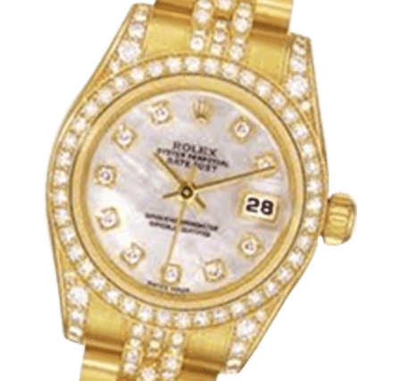 Pre Owned Rolex Lady Datejust 179158 Watch