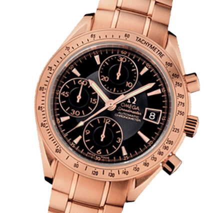 Pre Owned OMEGA Speedmaster Date 323.50.40.40.01.001 Watch