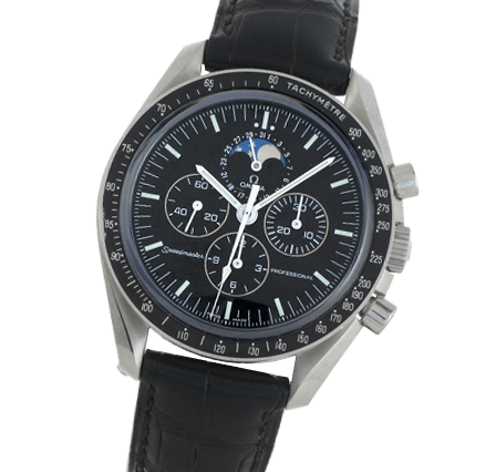 Pre Owned OMEGA Speedmaster Moonphase 3876.50.31 Watch