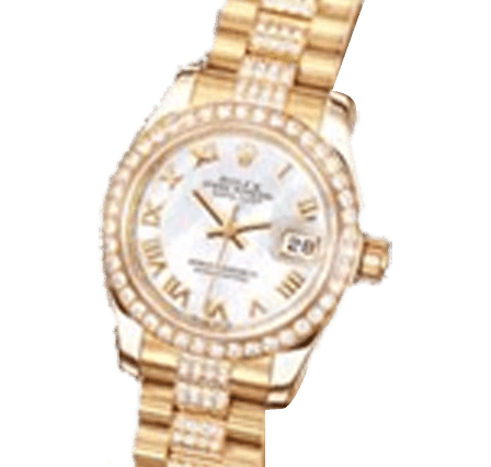 Pre Owned Rolex Lady Datejust 179138 Watch