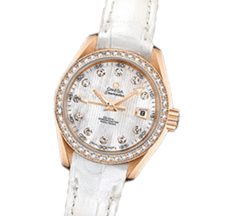 Pre Owned OMEGA Aqua Terra 150m Ladies 231.58.30.20.55.001 Watch