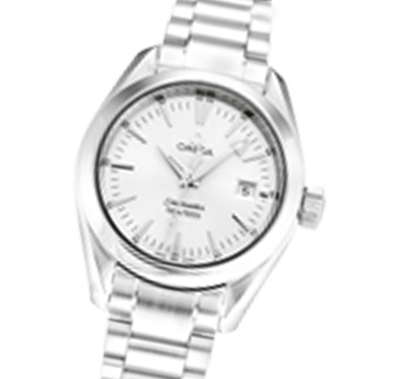 Pre Owned OMEGA Aqua Terra 150m Ladies 2577.30.00 Watch