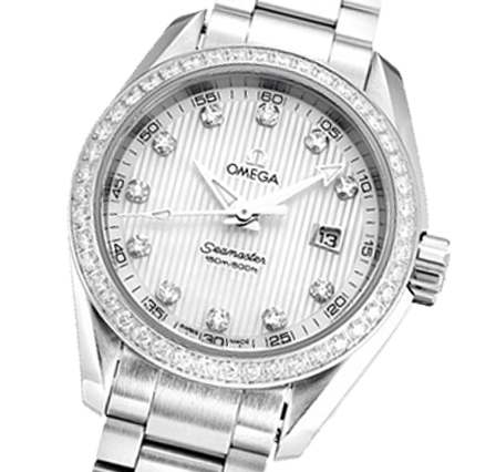 Pre Owned OMEGA Aqua Terra 150m Ladies 231.15.30.61.55.001 Watch
