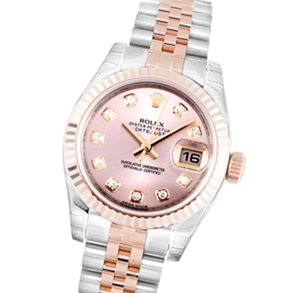 Pre Owned Rolex Lady Datejust 179171 Watch