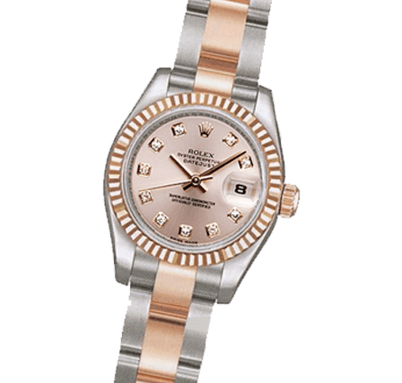 Pre Owned Rolex Lady Datejust 179171 Watch