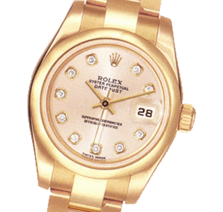 Pre Owned Rolex Lady Datejust 179165 Watch