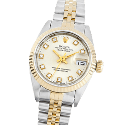 Pre Owned Rolex Lady Datejust 69173 Watch