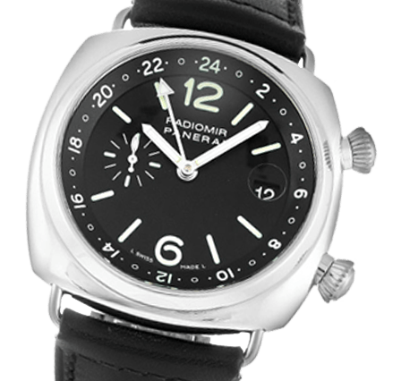 Pre Owned Officine Panerai Radiomir GMT PAM00184 Watch