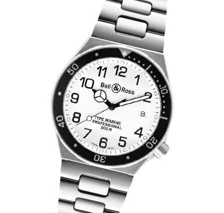 Buy or Sell Bell and Ross Professional Collection Type Marine White